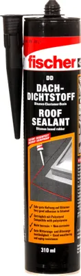 Produktbild von fischer Dach-Dichtstoff DD 310 ml schwarz