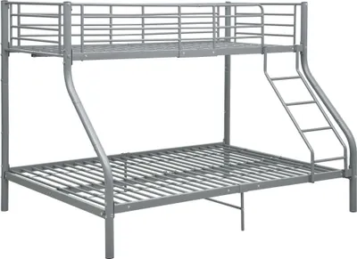 Immagine prodotto di Letto a Castello Grigio in Metallo 140x200 cm/90x200 cm