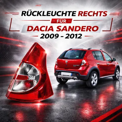 Immagine prodotto di Luce posteriore Luce posteriore destra Per Dacia Sandero 2009 - 2012, 8200734824