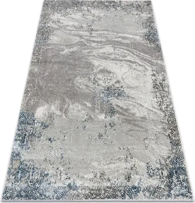 Produktbild von BLISS Z198AZ221 Teppich creme / blau – Abstraktion, modern, strukturell beige 120x170 cm