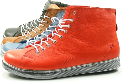 Produktbild von Andrea Conti Sneaker high 0341500 Damen Schnürboots mit Reißverschluss, Größe:37 EU, Farbe:Blau