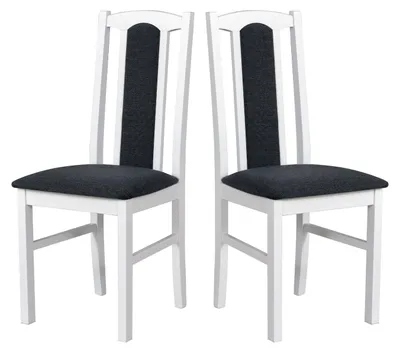 Image de CHAISE DE SALLE À MANGER - Lot de 2 Bos 7 blanc hygge 96
