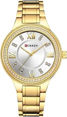 Produktbild von CURREN CR-6194 Damenuhr - Gold/Weiß KP6194