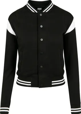 Produktbild von Urban Classics Ladies - INSET College Sweat Jacke - 4XL