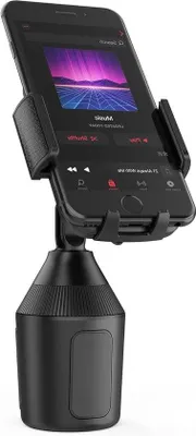 Productafbeelding van Autohouder voor bekerhouders - Universeel - Smartphonehouder - Geschikt voor smartphones van 5,5 cm tot 10 cm