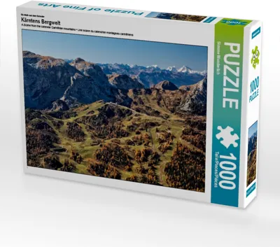 Produktbild von Calvendo Ein Motiv aus dem Kalender Kärntens Bergwelt 1000 Teile Puzzle quer 640x480mm, Wunderlich Simone; 7353093