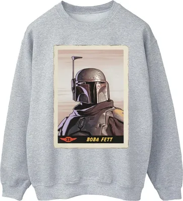 Produktbild von Star Wars - "The Mandalorian" Sweatshirt für Herren BI46608 (4XL) (Grau)