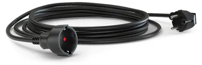 Produktbild von Verlängerungskabel 4M H05Vv-F3G1.5Mm2 Schwarz Commel