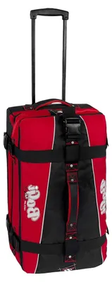 Produktbild von Reisetasche Rollkoffer Reisekoffer Koffer, 72 cm, 85 L, Rot/Schwarz