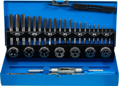 Immagine prodotto di BGS 1925 Set di filettatura | M3 - M12 | 32 pz.