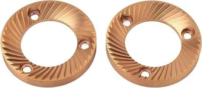 Immagine prodotto di Piastra per macinacaffè da 64 mm in acciaio inossidabile nero di alta qualità