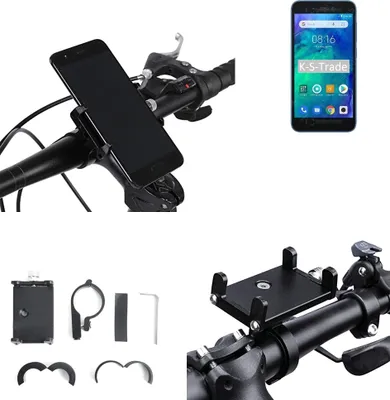 Produktbild von K-S-Trade Handyhalterung für das Fahrrad kompatibel mit Xiaomi Redmi Go Halter Lenkstange Fahrradhalterung Motorrad Bike Mount Befestigung Smartphone