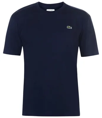 Image de Lacoste - T-shirt pour homme, coton haut de gamme GT16499 (5XL) (bleu marine)