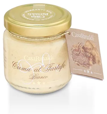 Immagine prodotto di Crema di tartufo bianco Casa Rinaldi in vasetto con tappo a vite 80g