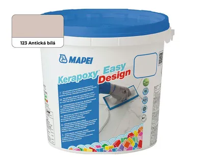 Obrázek produktu pro MAPEI® KERAPOXY Easy Design 2K 3 kg 123 smetanová Epoxidová pryskyřice pro spárování obkladů a dlažeb