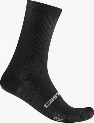 Produktbild von CASTELLI Klassische Fahrradsocken - ESPRESSO 18 - Schwarz S-M