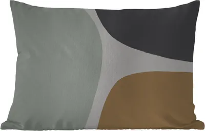 Produktbild von MuchoWow® Outdoor Kissen - Pastell - Minimalismus - Gestaltung - 50x30 cm - Wetterfest - Lounge Kissen - Sofa kissen - Wohnzimmer Dekoration