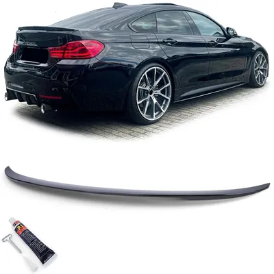 Produktbild von Dachspoiler Heckspoiler schwarz glänzend für BMW 4er F36 Gran Coupe ab 2014