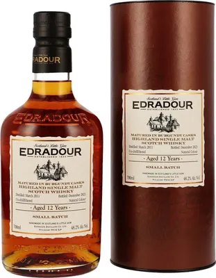 Produktbild von Edradour 12 Jahre - 2011/2023 - Matured in Burgundy Casks - Small Batch - Single Malt Scotch Whisky