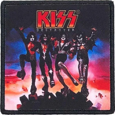 Produktbild von Kiss Destroyer 2 Aufnäher zum Aufnähen 86 x 86 mm