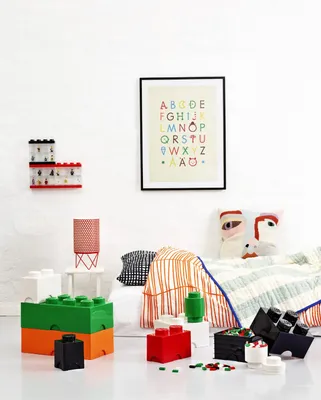 Produktbild von LEGO® Aufbewahrungsbox 2 - schwarz