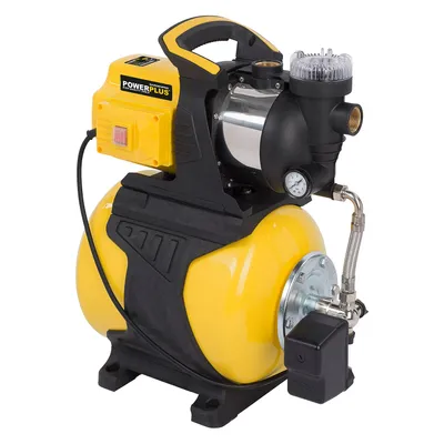 Produktbild von Hauswasserwerk Druckpumpe 1000W Wasserpumpe 3500 l/h Frischwasserpumpe