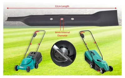 Productafbeelding van Ufixt vervangingsmes voor Bosch Rotak grasmaaier - 32 cm