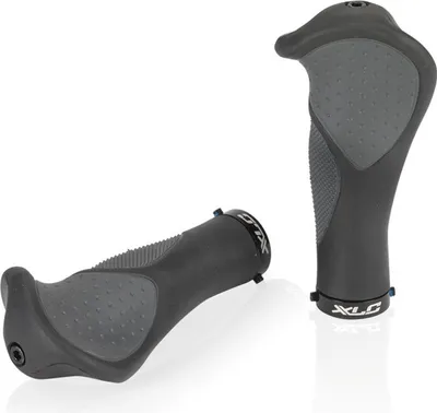 Obrázok produktu pre XLC GR-S22 Gripy Ergonomické 135 mm gripy na riadidlá bicykel gripy bicykel ergonomické