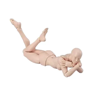 Image de Corps de figurine, poses personnalisables, PVC mobile et durable, poupée de dessin largement e dans le Family Office