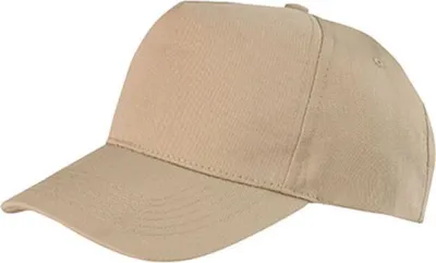 Produktbild von Result Headwear RC084X | Boston 5-Panel Cap / Kappe / Mütze / Hut - Farbe: Khaki - Größe: One Size