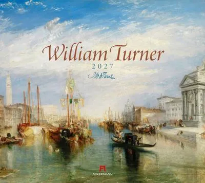 Produktbild von Ackermann Wandkalender 2027 Impressionismus 54x48 cm, 3-sprachiges Kalendarium