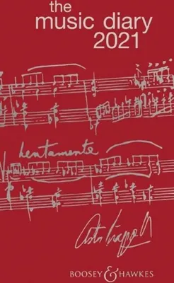 Produktbild von Music Diary 2021- Red