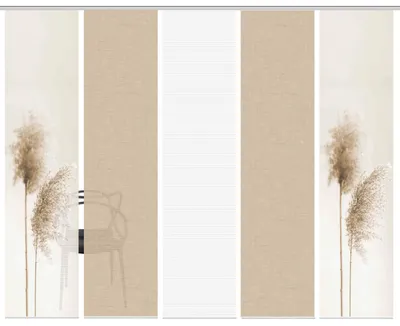 Produktbild von 80922 Schiebegardine IRLOS, Digitaldurck, Seidenoptik, 260x60 cm