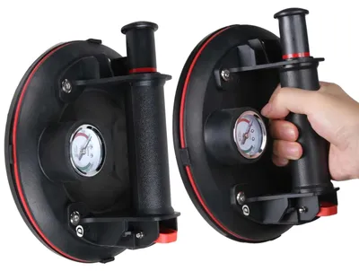 Produktbild von Vakuum-Saugnapf-Set, 20 cm Durchmesser, 200 kg Tragfähigkeit, 2STK, 200 Kg
