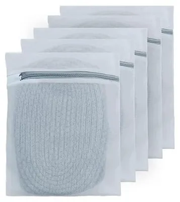 Zdjęcie produktu dla Worek na pranie siatka do pralki 50X60 cm zestaw 5 sztuk