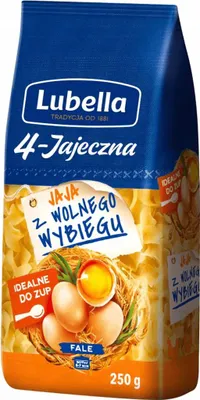 Zdjęcie produktu dla Lubella 4-jajeczna Makaron fale 250 g
