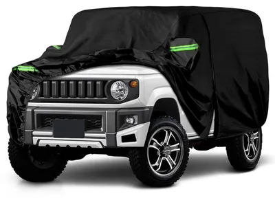 Immagine prodotto di Copertura impermeabile per auto, adatta a Suzuki Jimny (3 porte), dal 1998 al 2024, copertura completa traspirante