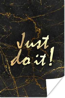 Produktbild von MuchoWow® Poster Zitat - Motivation - Marmor 40x60 cm - Plakate für die Wand - Poster Babyzimmer