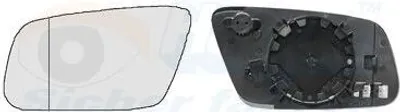 Produktbild von VAN WEZEL Spiegelglas Außenspiegel Links für AUDI A6 Avant (4B5, C5) Asphärisch Beheizbar 0317837