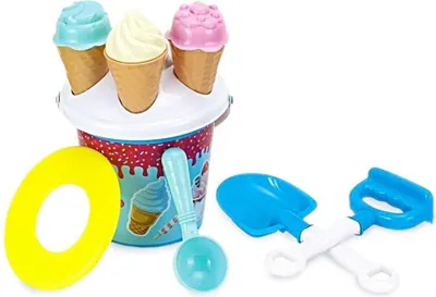 Produktbild von Sandspielzeug-Set, blau - Artikelbeschreibung