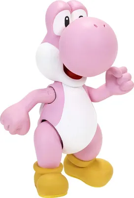 Produktbild von Nintendo Figur (10cm) W3 - Yoshi (pink) mit Ei
