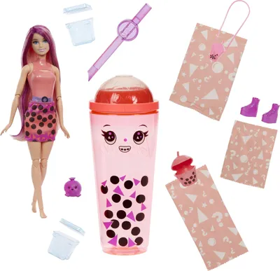 Image de Mattel Barbie Pop ! Reveal Bubble Tea Series - Mango Mochi, figurine de jeu - Mattel HTJ22 - (Jouets / Figurine de jeu)