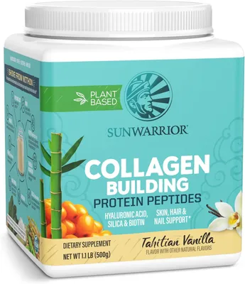 Produktbild von Sunwarrior pflanzliches Kollagenproteinpulver Tahiti-Vanille – 500 g