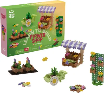 Image de Plus-Plus Learn To Build - Bloemenwinkel Bouwset - 600st.
