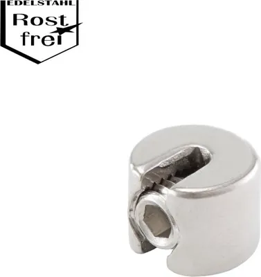 Produktbild von Conacord Klemmstopper für Drahtseile Edelstahl Ø 3 mm rostfrei