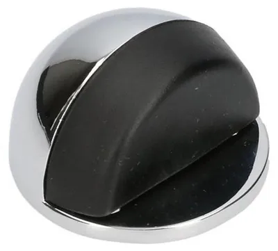 Obrázok produktu pre Zarážka dverí, Ø 45 x 25 mm, chróm