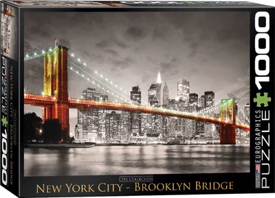 Produktbild von 1000 Teile Puzzle New York City Brooklyn Bridge