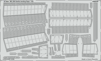 Produktbild von EDUARD ED325001 Macchi C.200 Saetta landing flaps 1/32