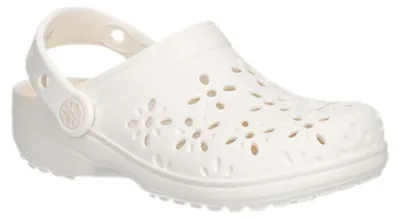 Produktbild von Crocs Classic Floral Cut Out Holzschuhe Weiß EU 41-42 Mann Weiß EU 41-42