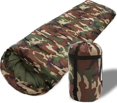 Produktbild von Famanu Schlafsack für Erwachsene und Kinder - Kompressionssack, 3-4 Jahreszeiten, 210 cm